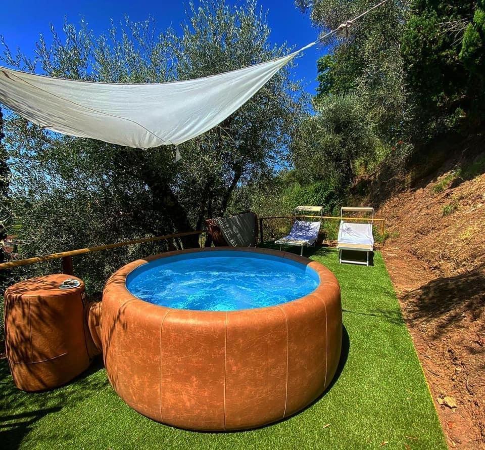 סאן ג'יוליאנו טרמה Villa Alta - Residenza D'Epoca Con Piscina מראה חיצוני תמונה